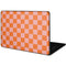 Orange Checkered Google Pixelbook Go Skin